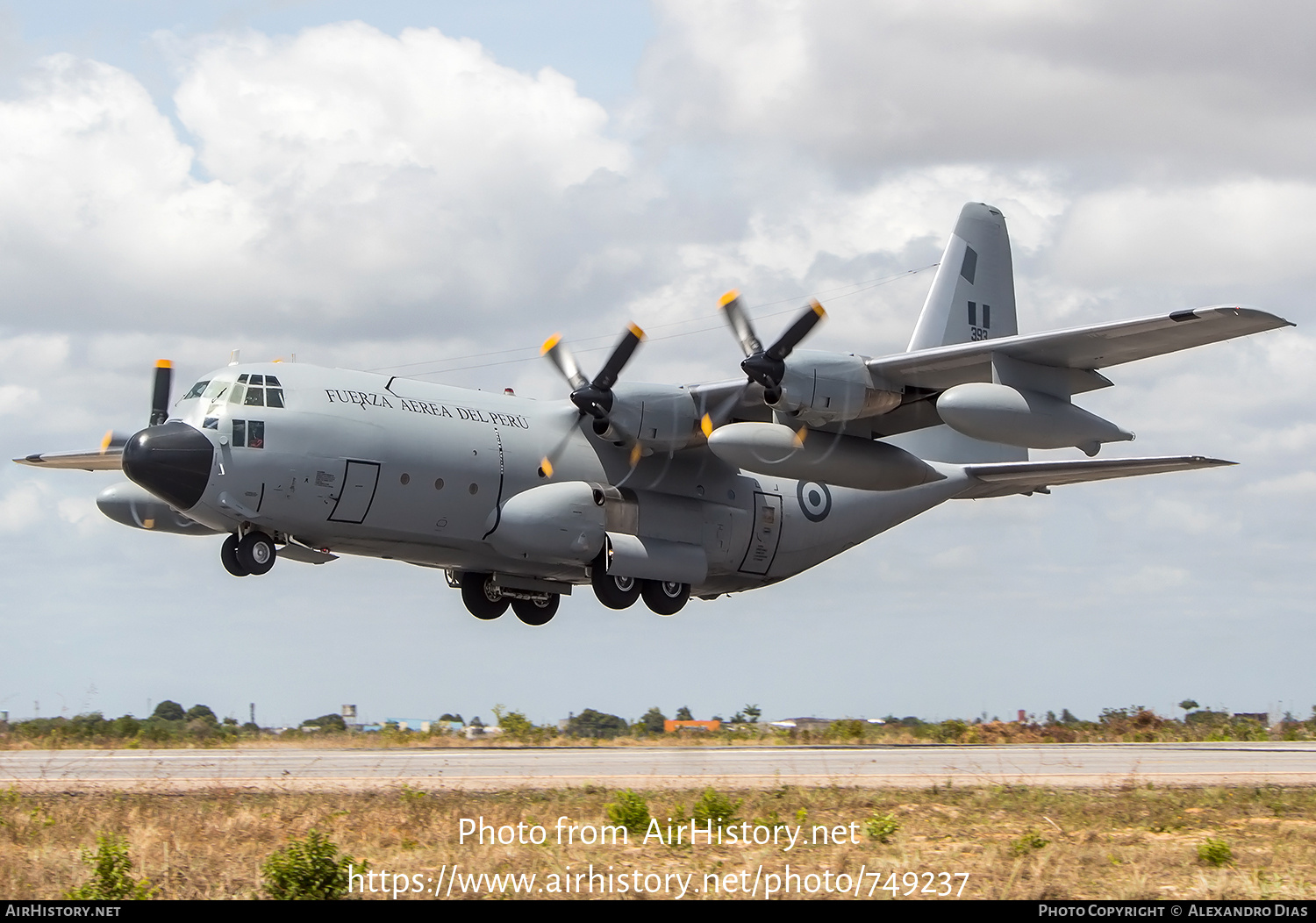 Aircraft Photo of 393 | Lockheed KC-130H Hercules (L-382) | Peru - Air Force | AirHistory.net #749237