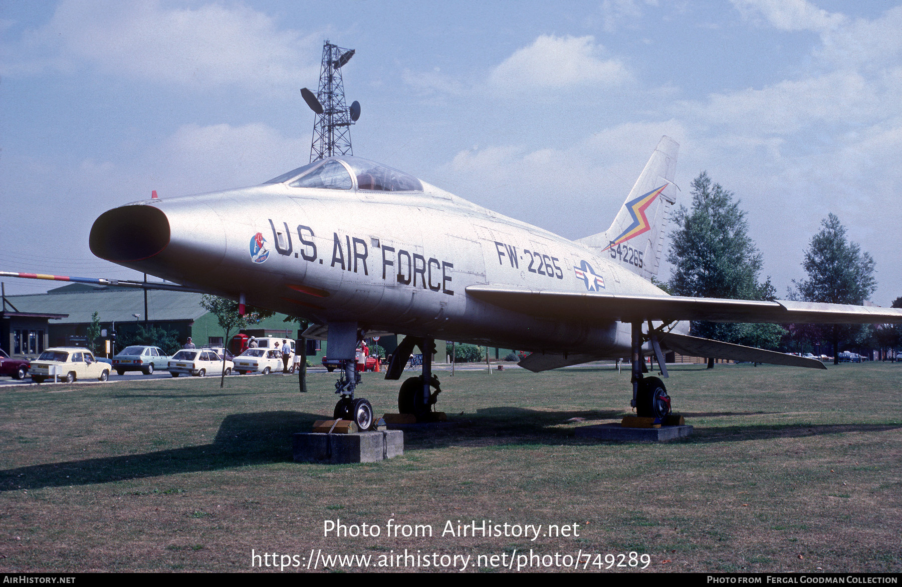 Aircraft Photo of 54-2265 | North American F-100D Super Sabre | USA - Air Force | AirHistory.net #749289