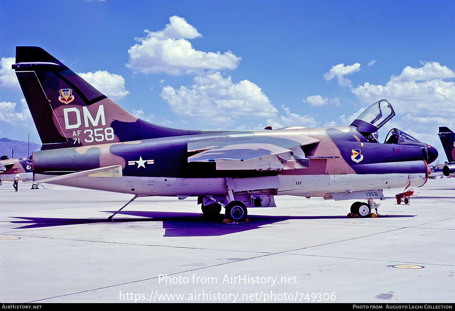 Aircraft Photo of 71-0358 / AF71-358 | LTV A-7D Corsair II | USA - Air Force | AirHistory.net #749306