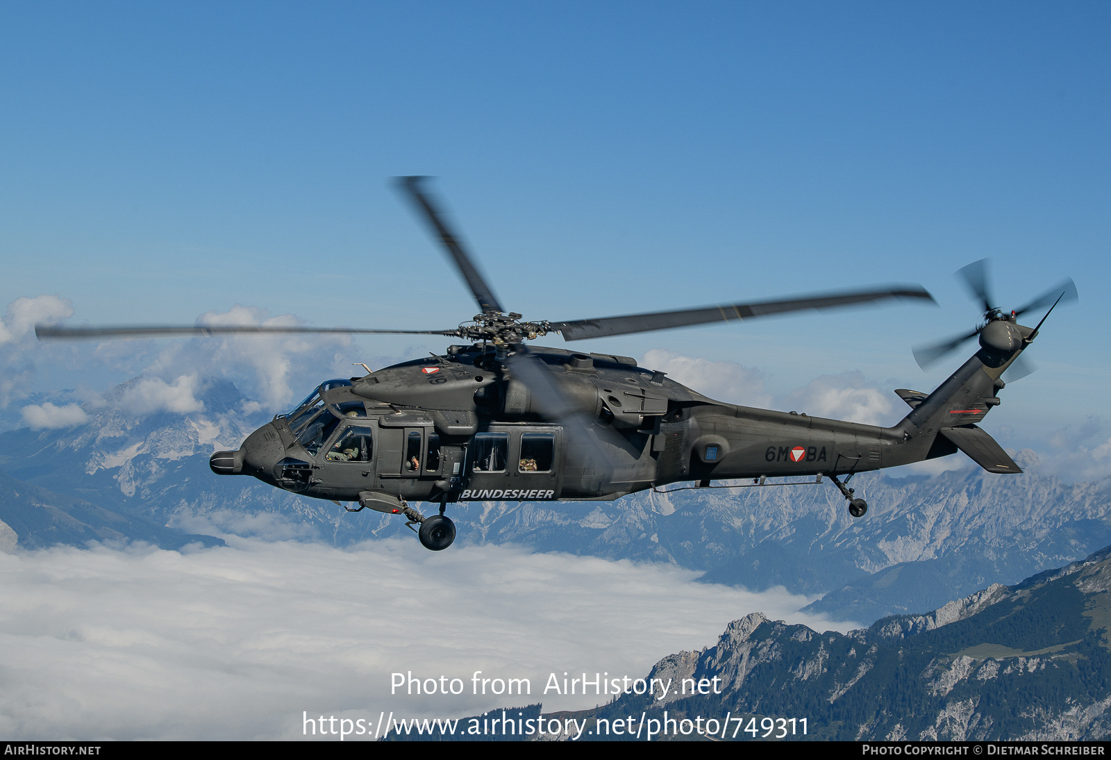 Aircraft Photo of 6M-BA | Sikorsky S-70A-42 Black Hawk | Austria - Air Force | AirHistory.net #749311