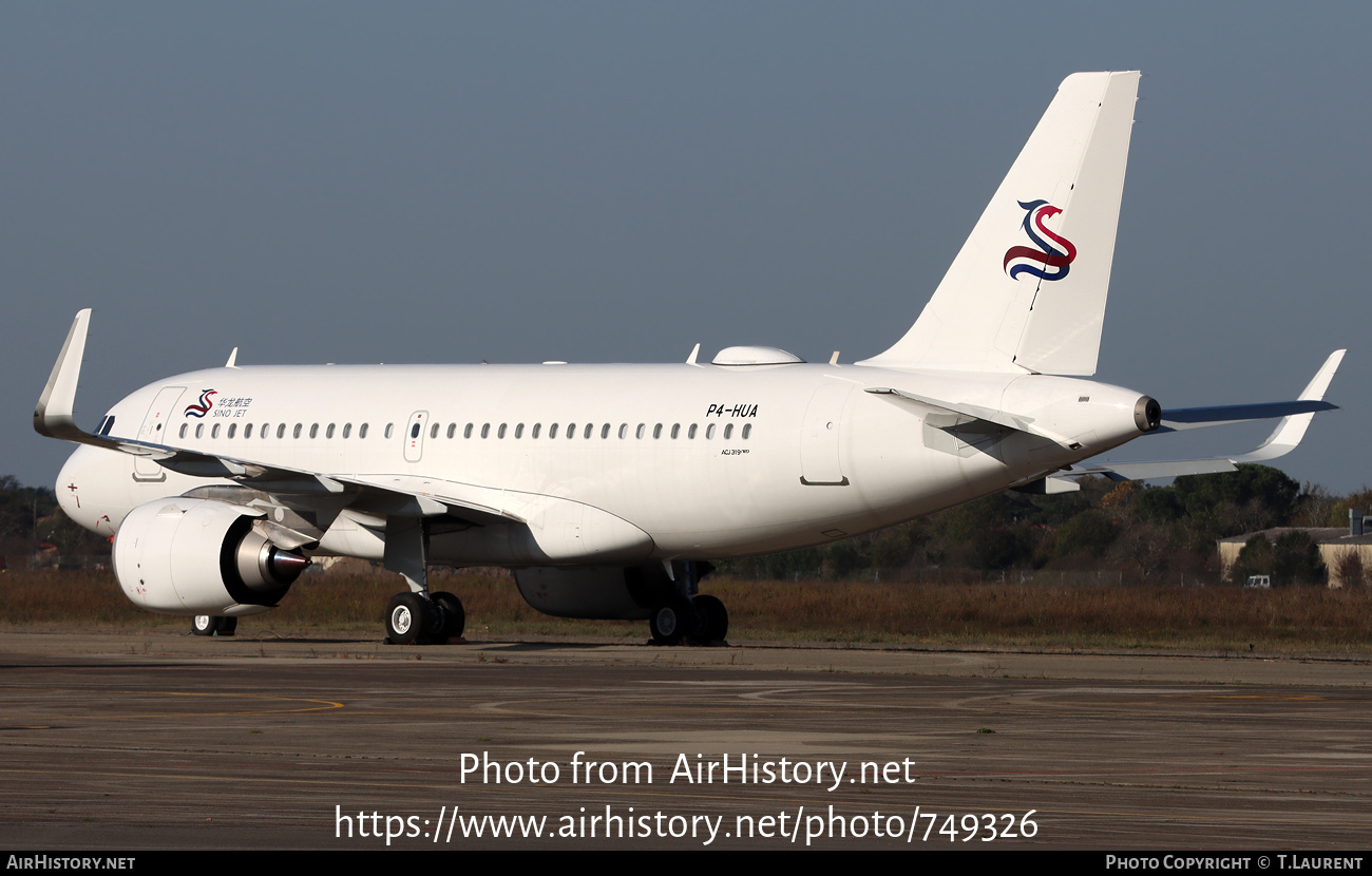 Aircraft Photo of P4-HUA | Airbus A319-153N ACJ | Sino Jet | AirHistory.net #749326