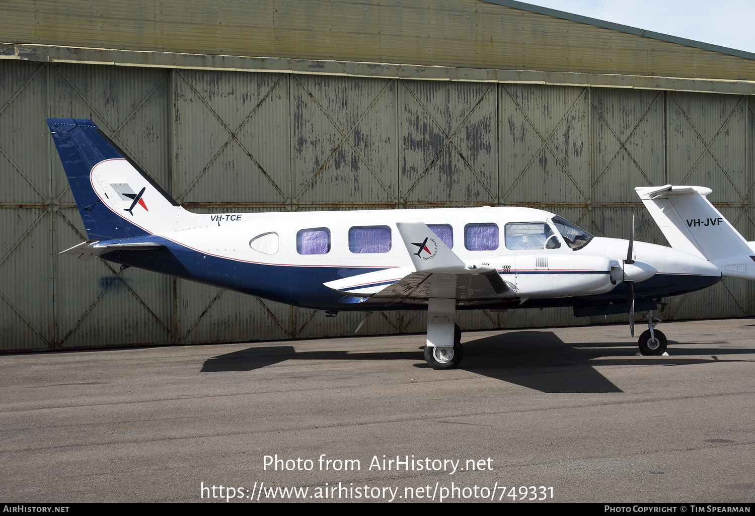 Aircraft Photo of VH-TCE | Piper PA-31-350 Navajo Chieftain | Southeast Airways | AirHistory.net #749331