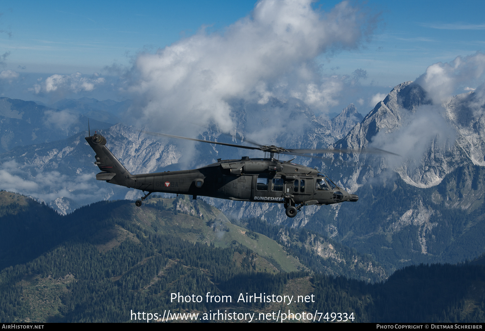 Aircraft Photo of 6M-BA | Sikorsky S-70A-42 Black Hawk | Austria - Air Force | AirHistory.net #749334