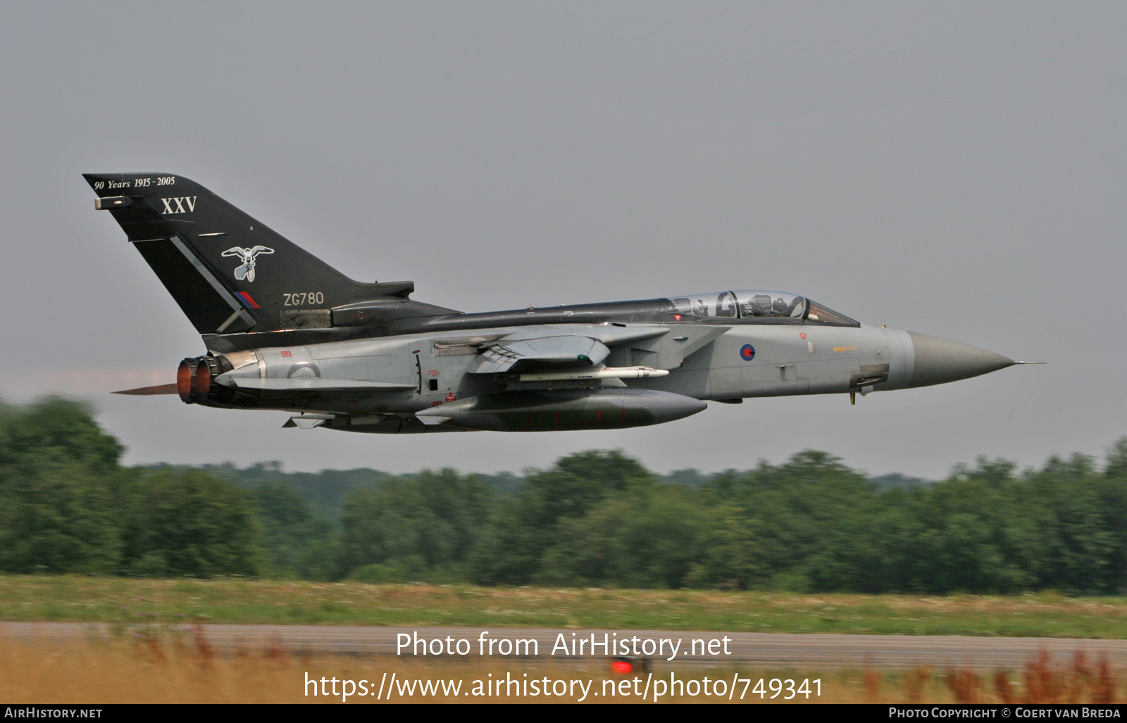 Aircraft Photo of ZG780 | Panavia Tornado F3 | UK - Air Force | AirHistory.net #749341