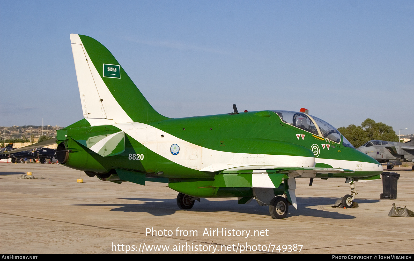 Aircraft Photo of 8820 | British Aerospace Hawk 65A | Saudi Arabia - Air Force | AirHistory.net #749387