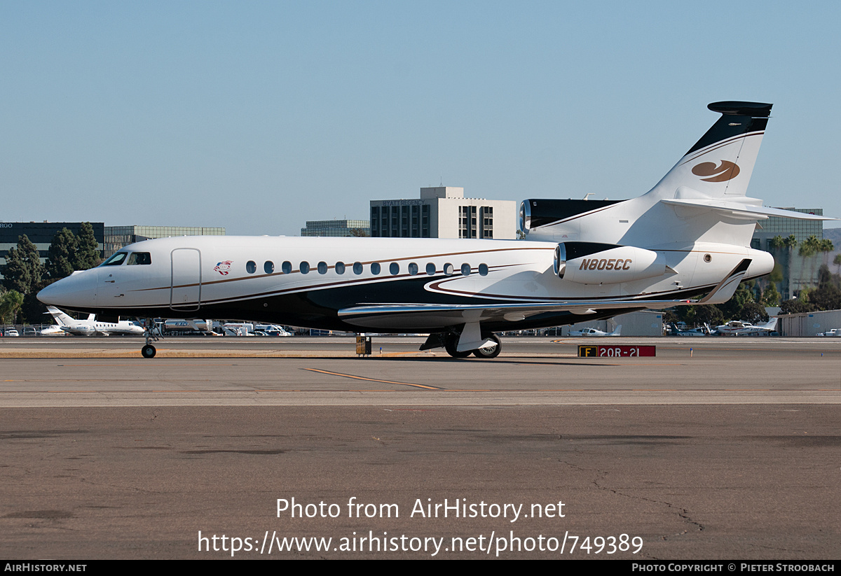 Aircraft Photo of N805CC | Dassault Falcon 7X | AirHistory.net #749389