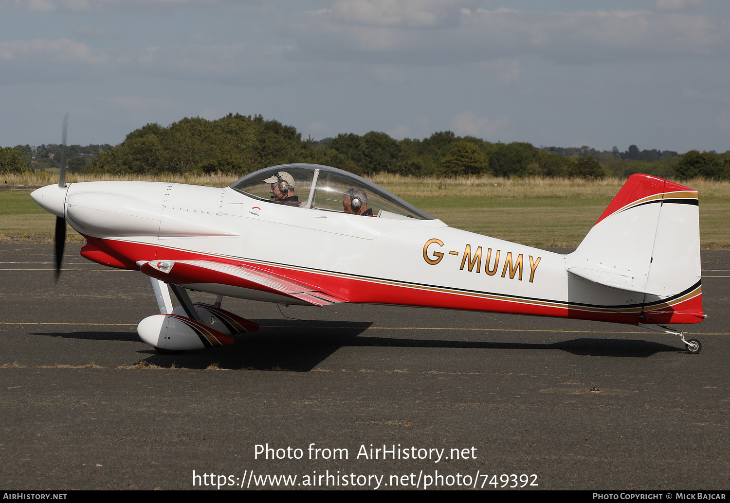 Aircraft Photo of G-MUMY | Van's RV-4 | AirHistory.net #749392