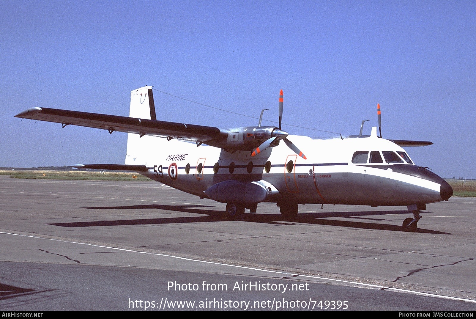 Aircraft Photo of 59 | Nord 262A-29 | France - Navy | AirHistory.net #749395