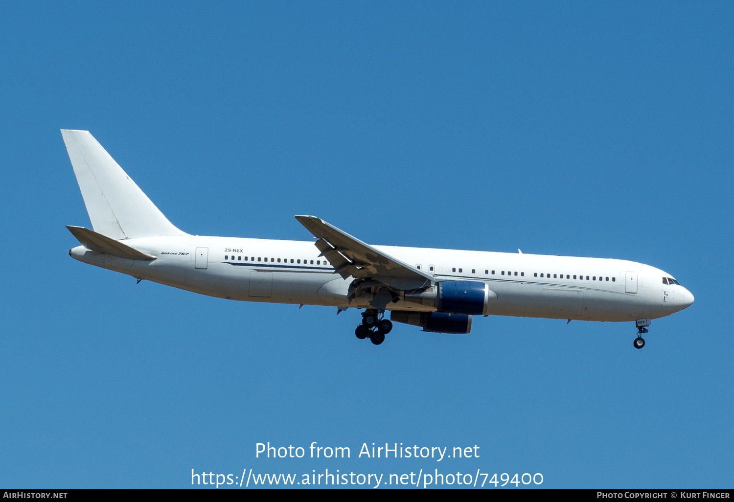 Aircraft Photo of ZS-NEX | Boeing 767-35D/ER | AirHistory.net #749400