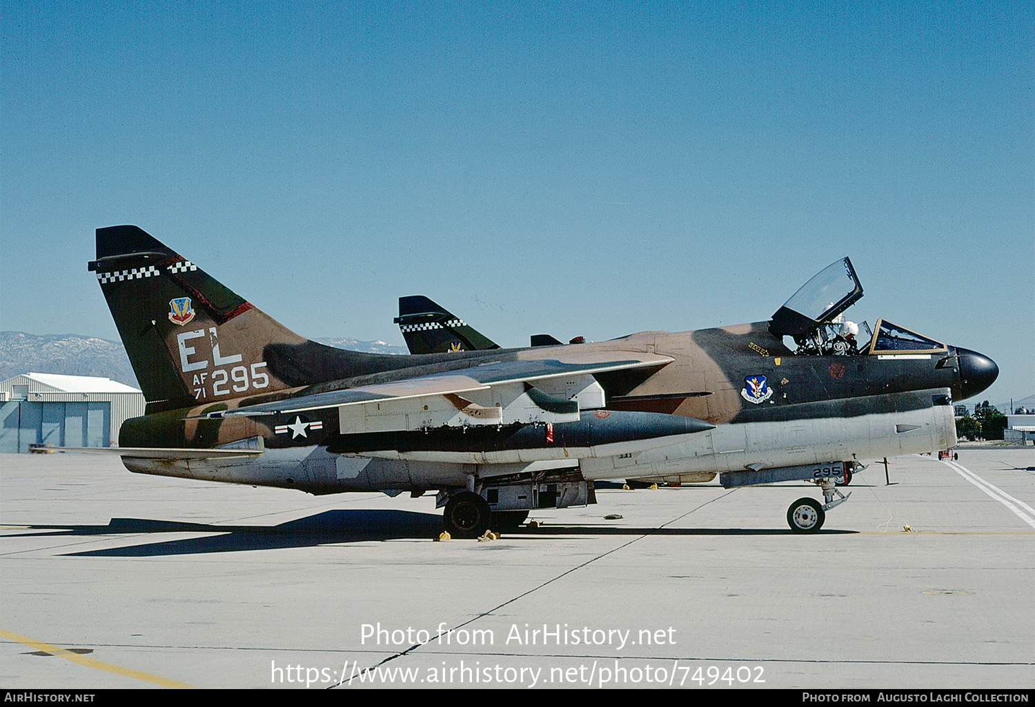 Aircraft Photo of 71-0295 / AF71-295 | LTV A-7D Corsair II | USA - Air Force | AirHistory.net #749402