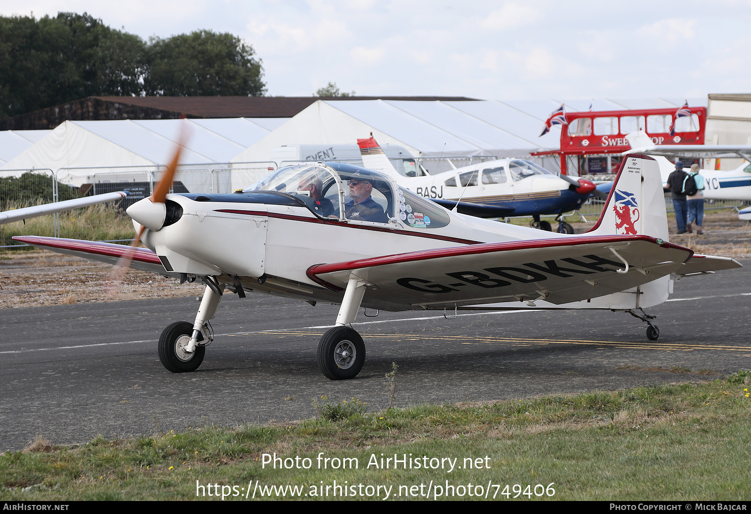 Aircraft Photo of G-BDKH | Piel CP-301A Emeraude | AirHistory.net #749406