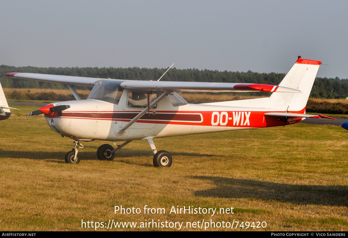 Aircraft Photo of OO-WIX | Reims F150L | Aeroclub Sanicole | AirHistory.net #749420