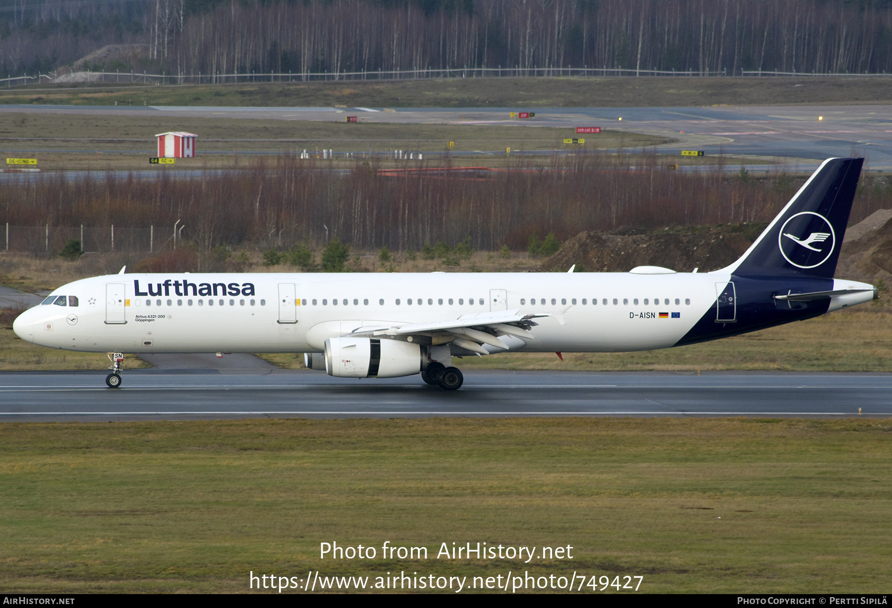 Aircraft Photo of D-AISN | Airbus A321-231 | Lufthansa | AirHistory.net #749427