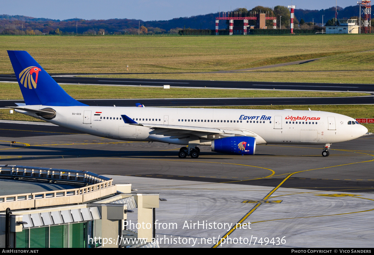 Aircraft Photo of SU-GCG | Airbus A330-243 | EgyptAir | AirHistory.net #749436