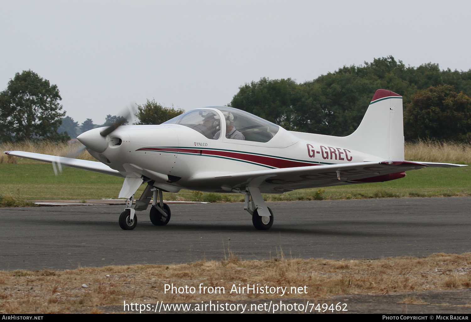 Aircraft Photo of G-GREC | Sequoia F.8L Falco | AirHistory.net #749462