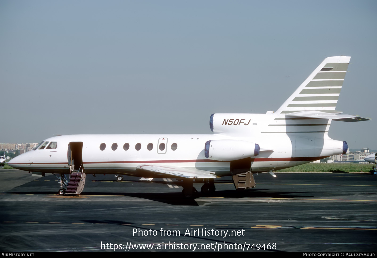 Aircraft Photo of N50FJ | Dassault Falcon 50 | AirHistory.net #749468