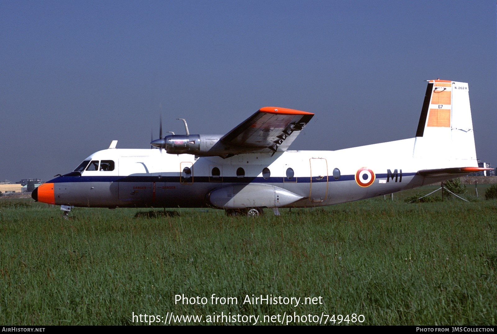 Aircraft Photo of 67 | Aerospatiale N-262A-41 | France - Air Force | AirHistory.net #749480