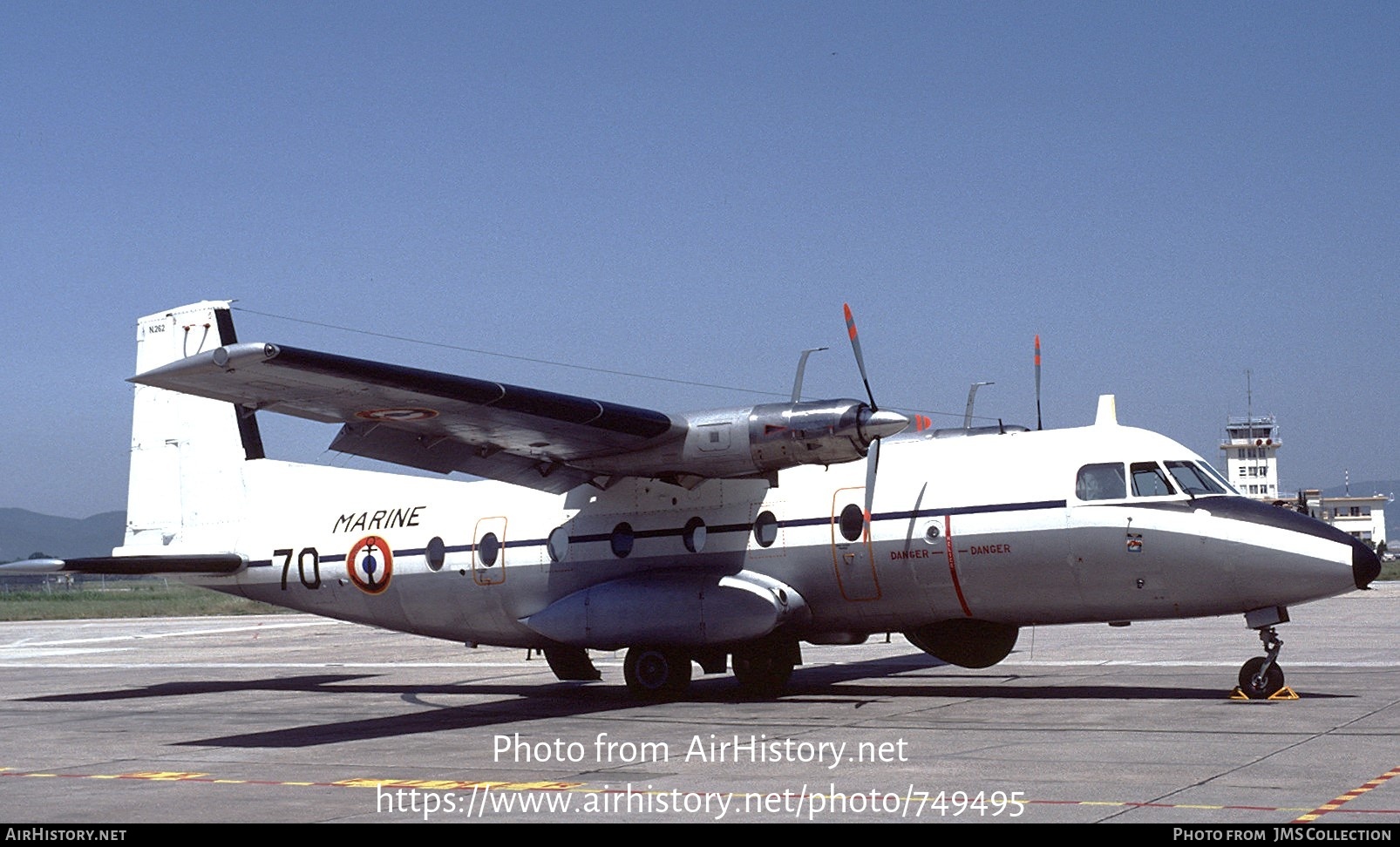 Aircraft Photo of 70 | Aerospatiale N-262A-29 | France - Navy | AirHistory.net #749495