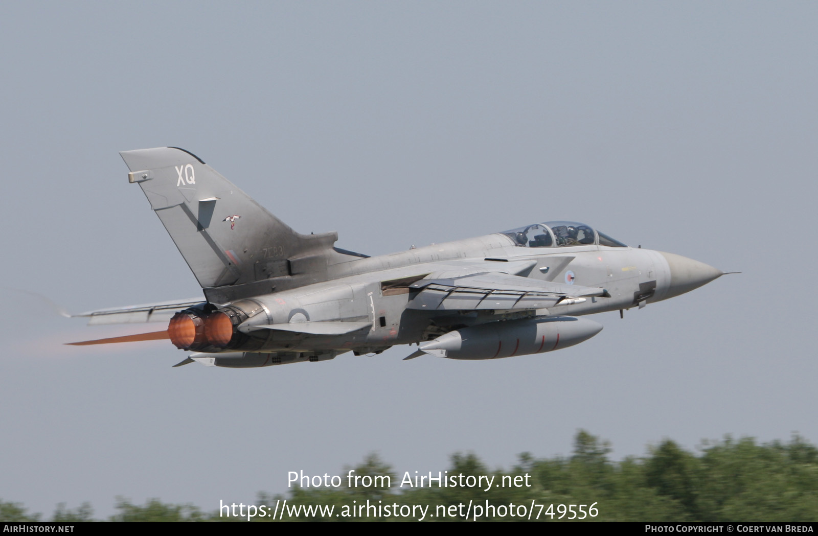 Aircraft Photo of ZE831 | Panavia Tornado F3 | UK - Air Force | AirHistory.net #749556