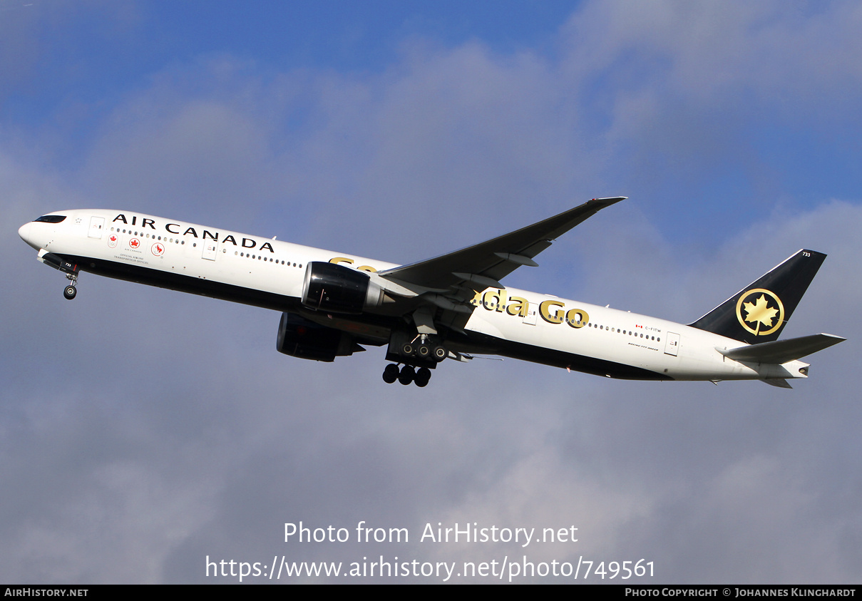 Aircraft Photo of C-FITW | Boeing 777-333/ER | Air Canada | AirHistory.net #749561