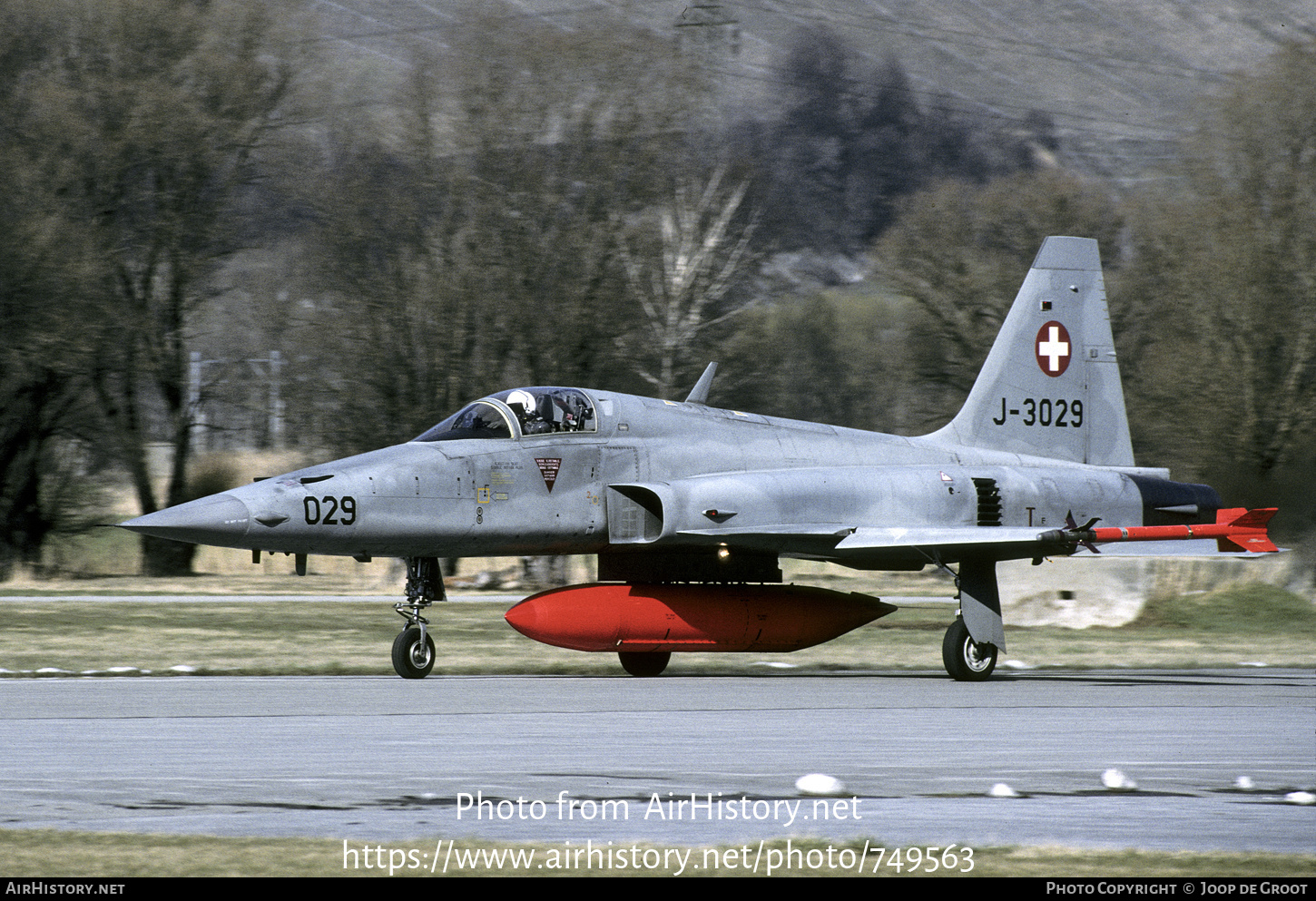 Aircraft Photo of J-3029 | Northrop F-5E Tiger II | Switzerland - Air Force | AirHistory.net #749563