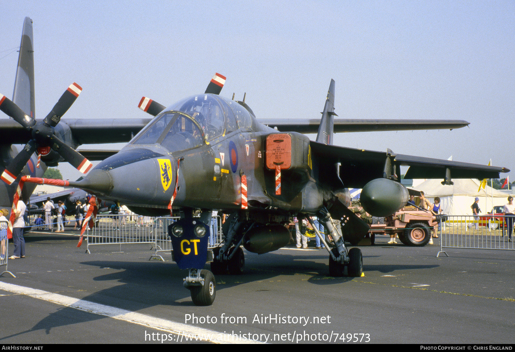 Aircraft Photo of XX146 | Sepecat Jaguar T2 | UK - Air Force | AirHistory.net #749573