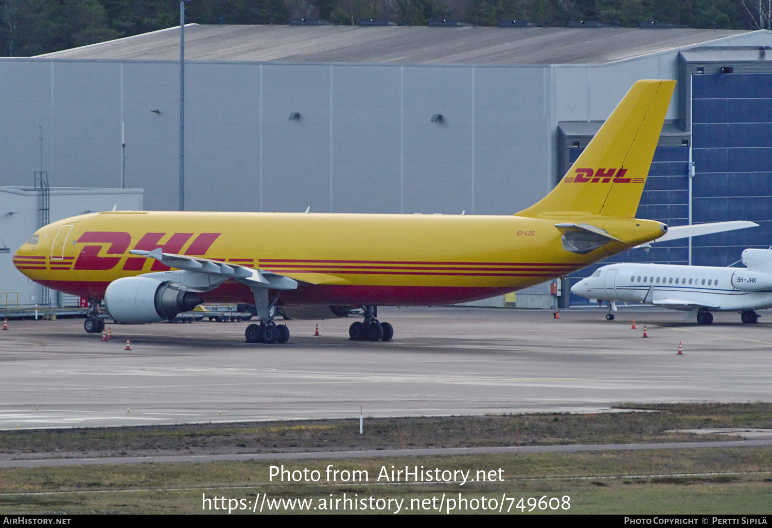 Aircraft Photo of EI-LDC | Airbus A300F4-605R | DHL International | AirHistory.net #749608