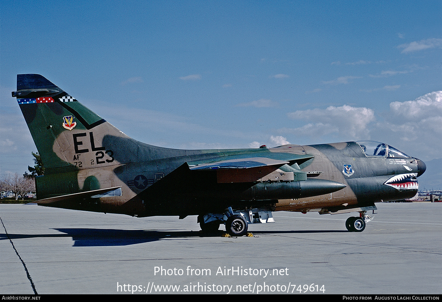 Aircraft Photo of 72-0223 / AF72-223 | LTV A-7D Corsair II | USA - Air Force | AirHistory.net #749614