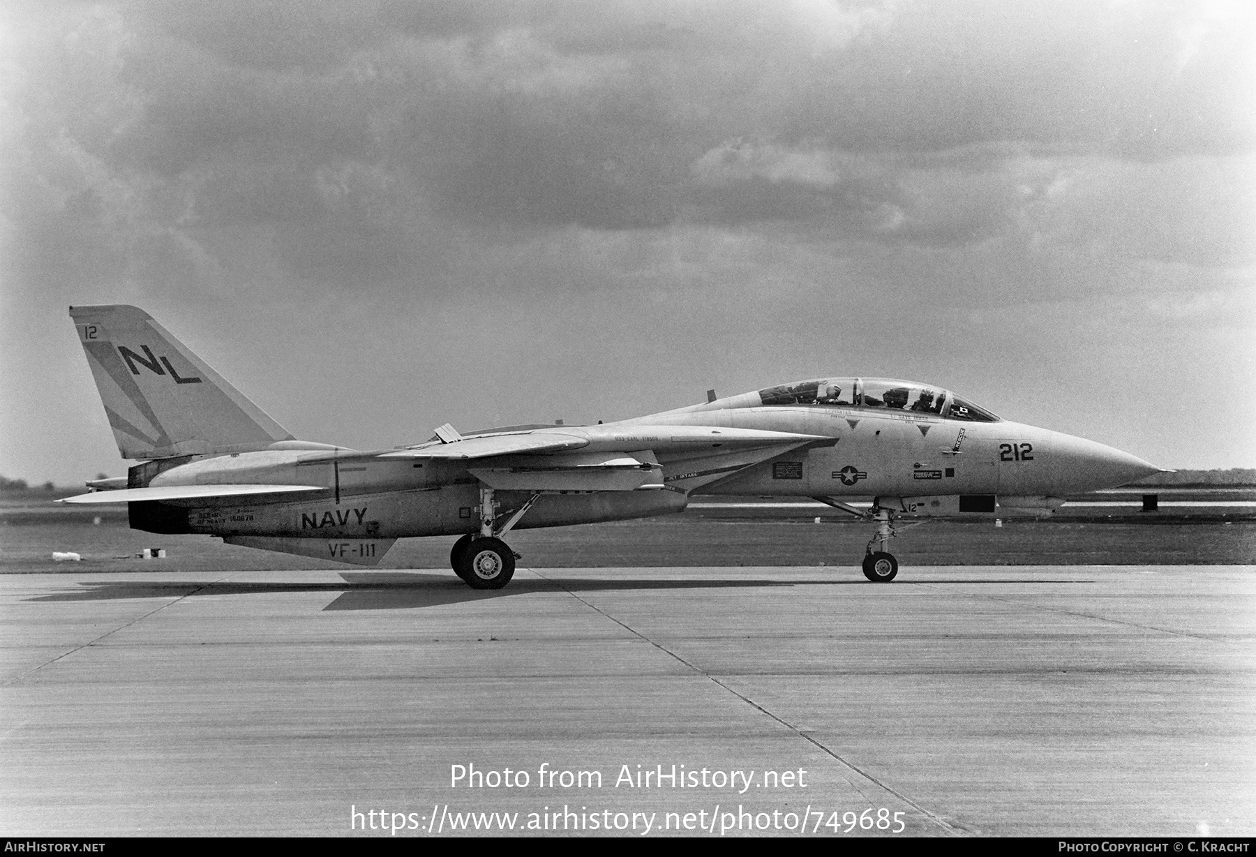 Aircraft Photo of 160678 | Grumman F-14A Tomcat | USA - Navy | AirHistory.net #749685