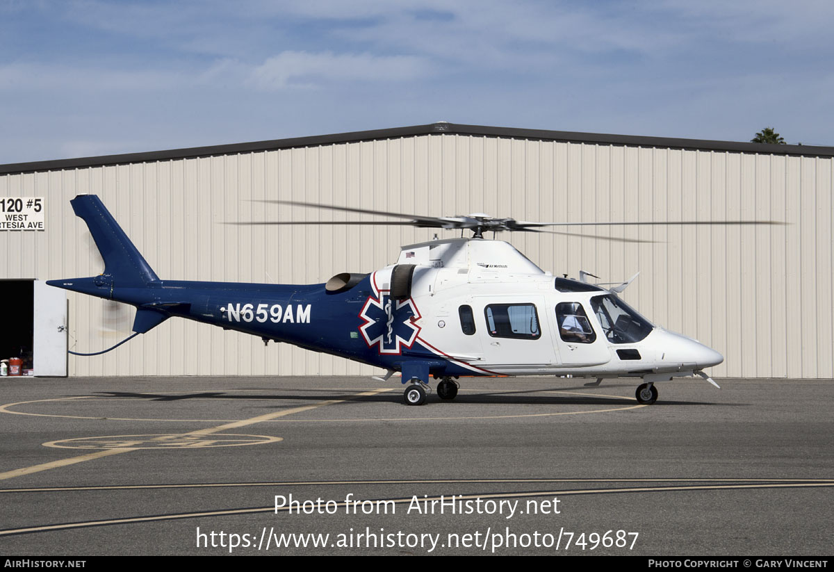 Aircraft Photo of N659AM | AgustaWestland AW-109E Power | Air Methods | AirHistory.net #749687