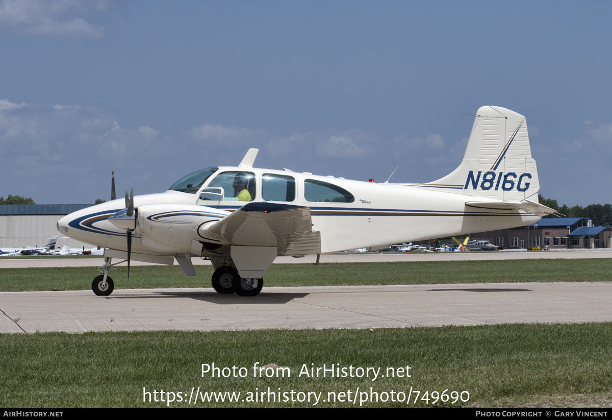 Aircraft Photo of N816G | Beech D95A Travel Air | AirHistory.net #749690