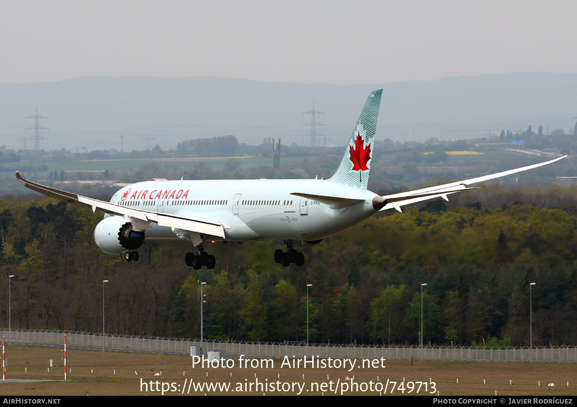 Aircraft Photo of C-FRSI | Boeing 787-9 Dreamliner | Air Canada | AirHistory.net #749713