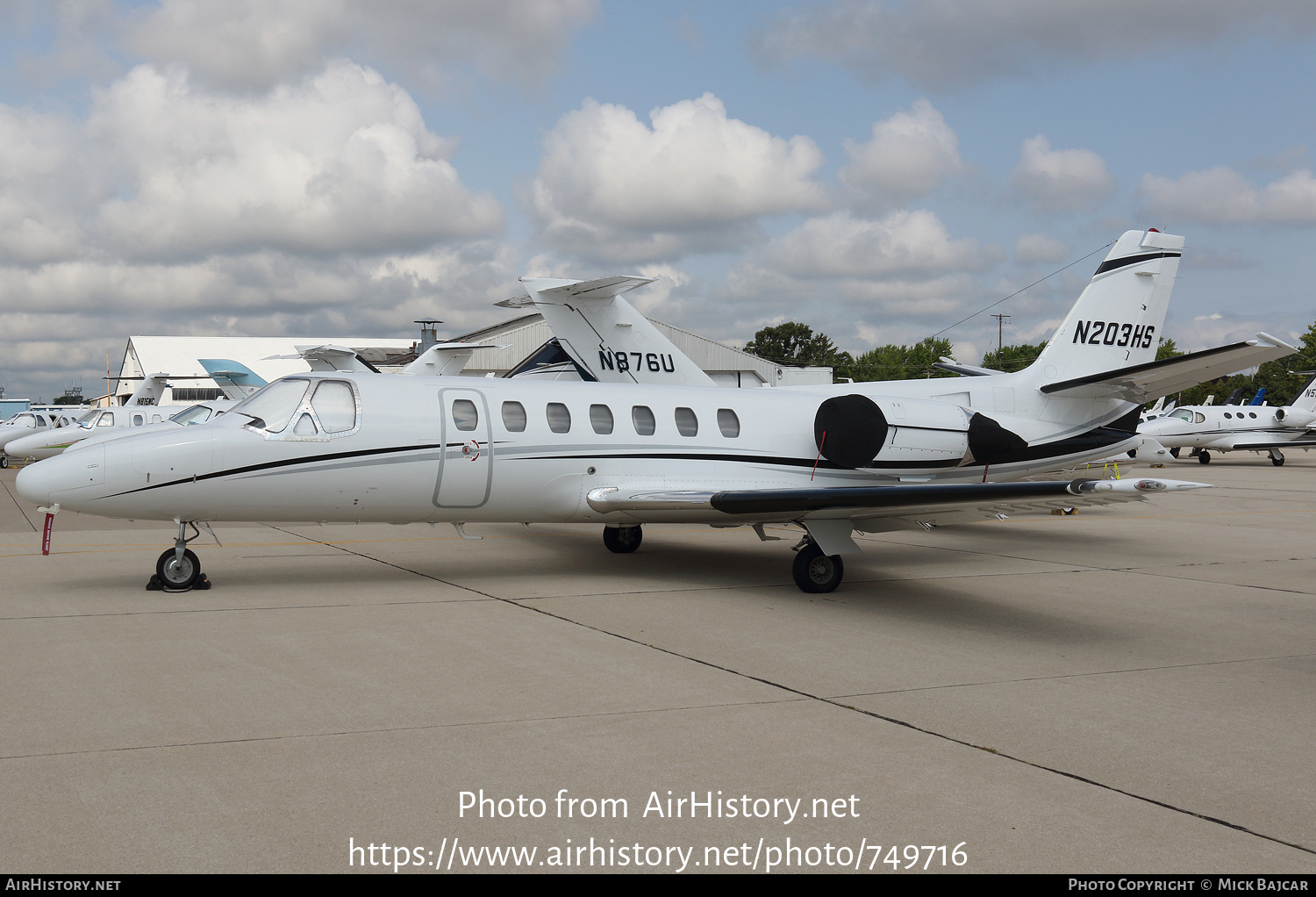 Aircraft Photo of N203HS | Cessna 560 Citation ... | AirHistory.net #749716