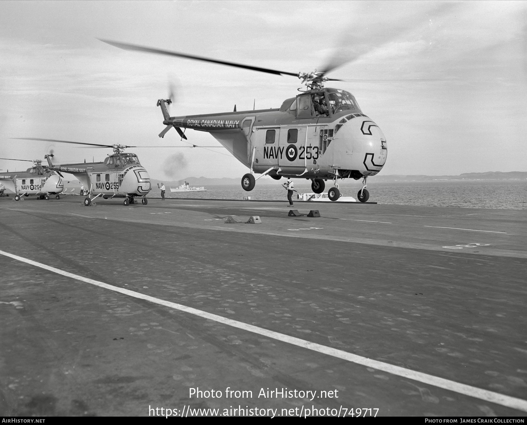 Aircraft Photo of 55891 / 253 | Sikorsky HO4S-1 (S-55B) | Canada - Navy | AirHistory.net #749717