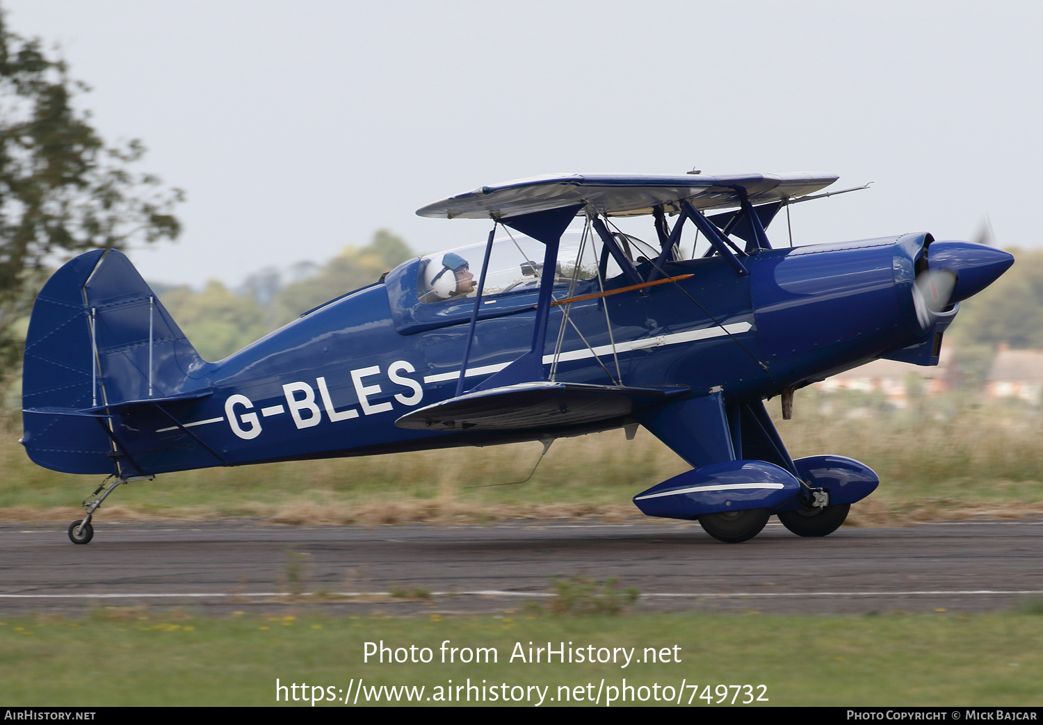 Aircraft Photo of G-BLES | Stolp SA-750 Acroduster Too | AirHistory.net #749732