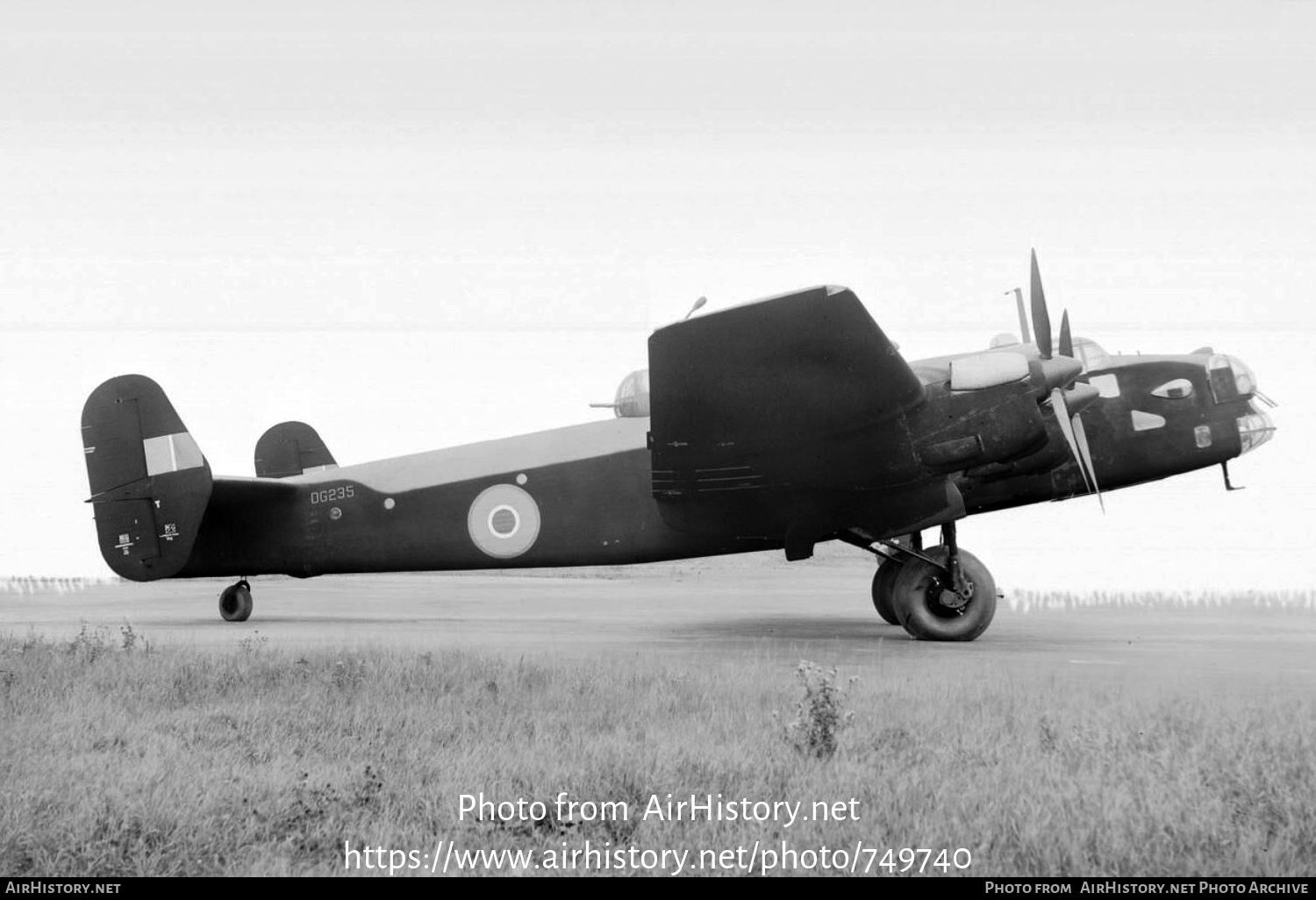 Aircraft Photo of DG235 | Handley Page HP-63 Halifax B5 | UK - Air Force | AirHistory.net #749740