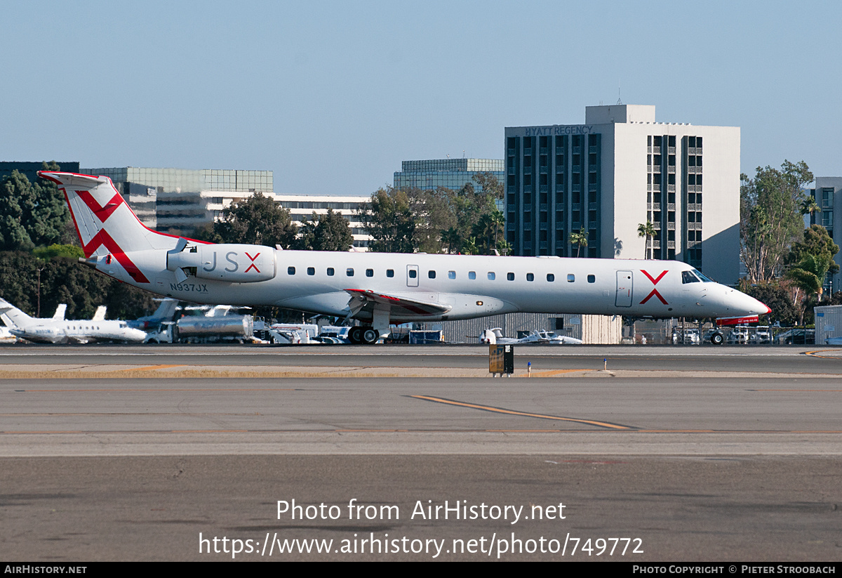 Aircraft Photo of N937JX | Embraer ERJ-145LR (EMB-145LR) | JetSuiteX - JSX | AirHistory.net #749772