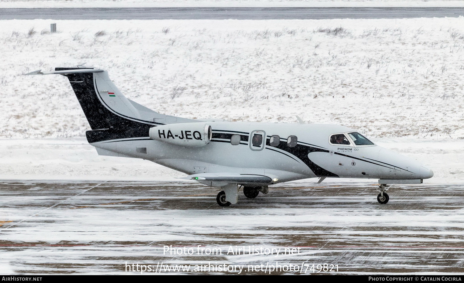 Aircraft Photo of HA-JEQ | Embraer EMB-500 Phenom 100 | AirHistory.net #749821