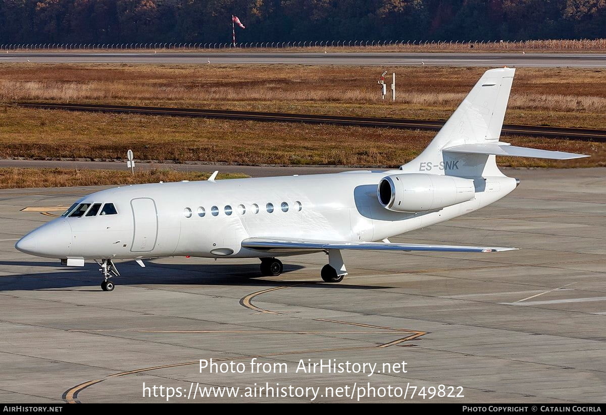 Aircraft Photo of ES-SNK | Dassault Falcon 2000LX | Fort Aero | AirHistory.net #749822