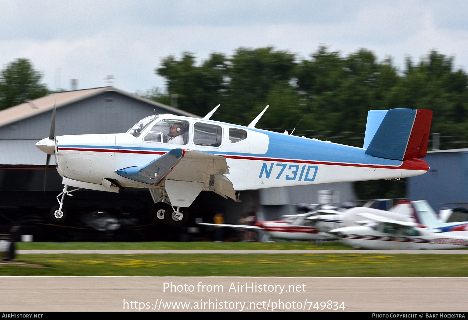 Aircraft Photo of N731D | Beech C35 Bonanza | AirHistory.net #749834