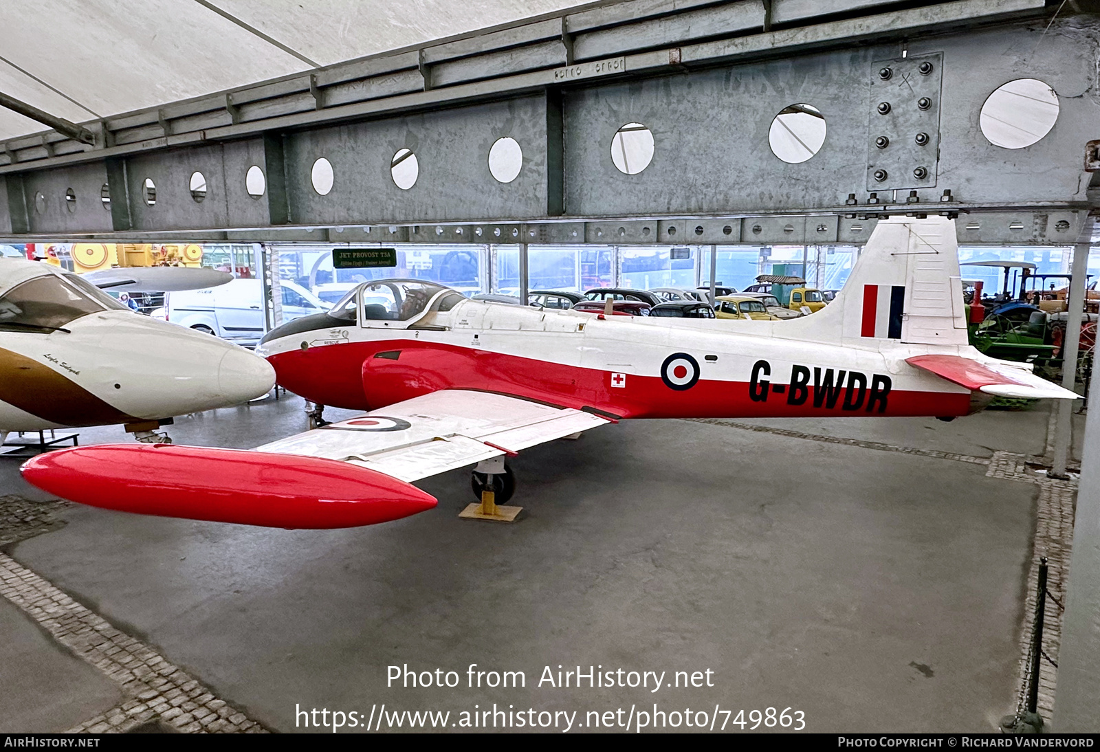 Aircraft Photo of G-BWDR | Hunting Percival P.84 Jet Provost T3A | UK - Air Force | AirHistory.net #749863