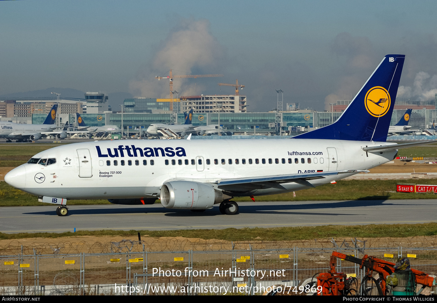 Aircraft Photo of D-ABIB | Boeing 737-530 | Lufthansa | AirHistory.net #749869