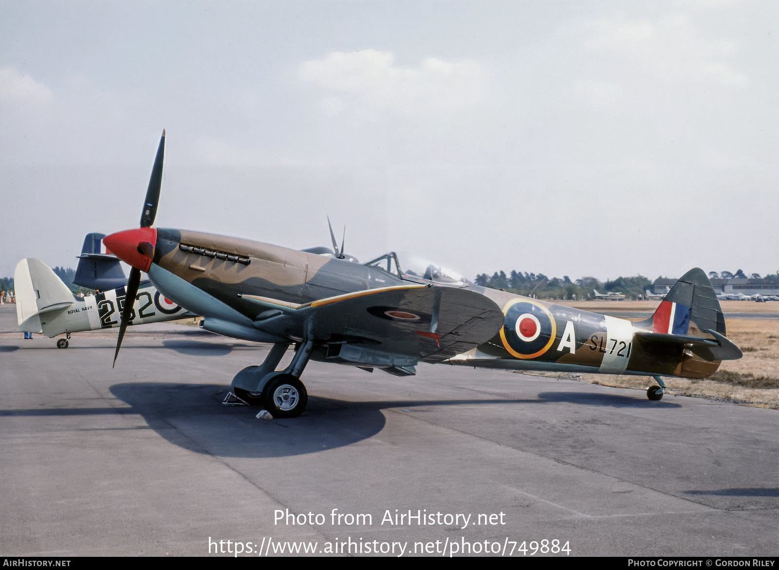 Aircraft Photo of G-BAUP / SL721 | Supermarine 361 Spitfire LF16E | UK - Air Force | AirHistory.net #749884