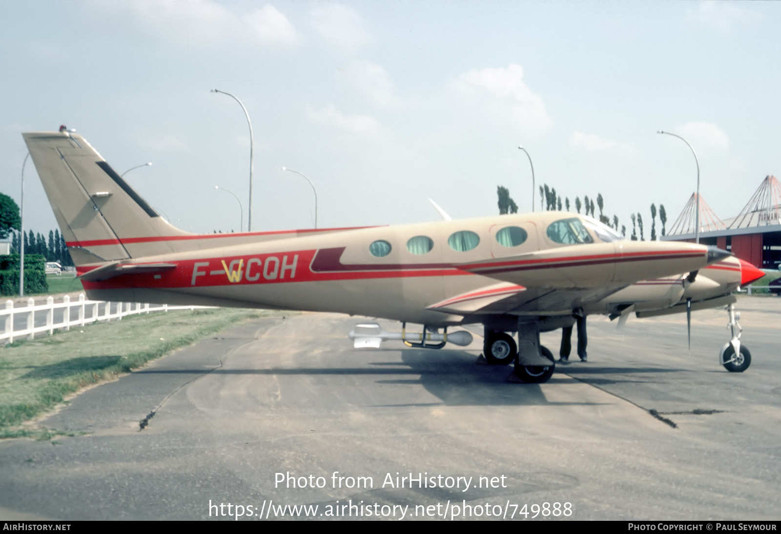 Aircraft Photo of F-WCQH / F-GCQH | Cessna 335 | AirHistory.net #749888