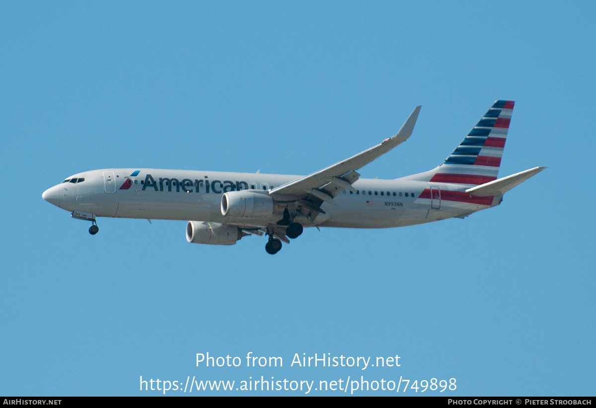 Aircraft Photo of N993NN | Boeing 737-823 | American Airlines | AirHistory.net #749898