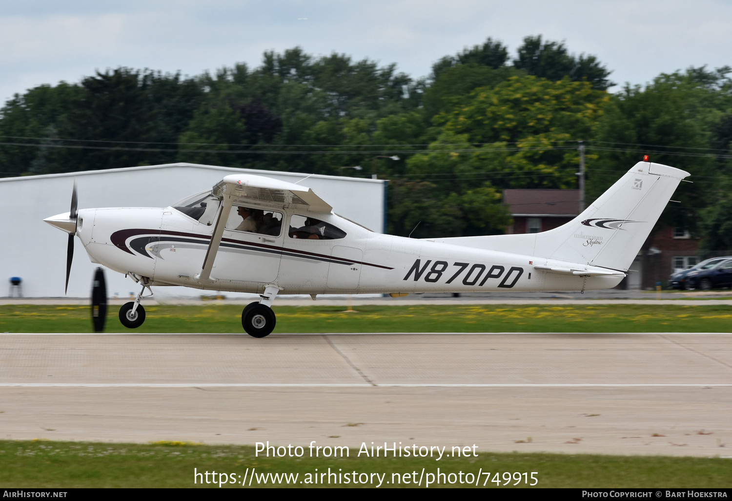 Aircraft Photo of N870PD | Cessna 182S Millennium Skylane | AirHistory.net #749915