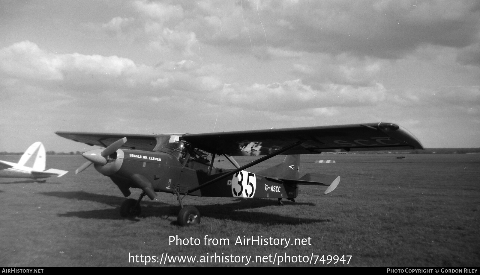 Aircraft Photo of G-ASCC | Beagle E-3 Auster AOP11 | AirHistory.net #749947