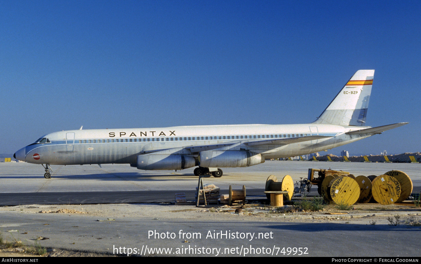 Aircraft Photo of EC-BZP | Convair 990A (30A-5) | Spantax | AirHistory.net #749952