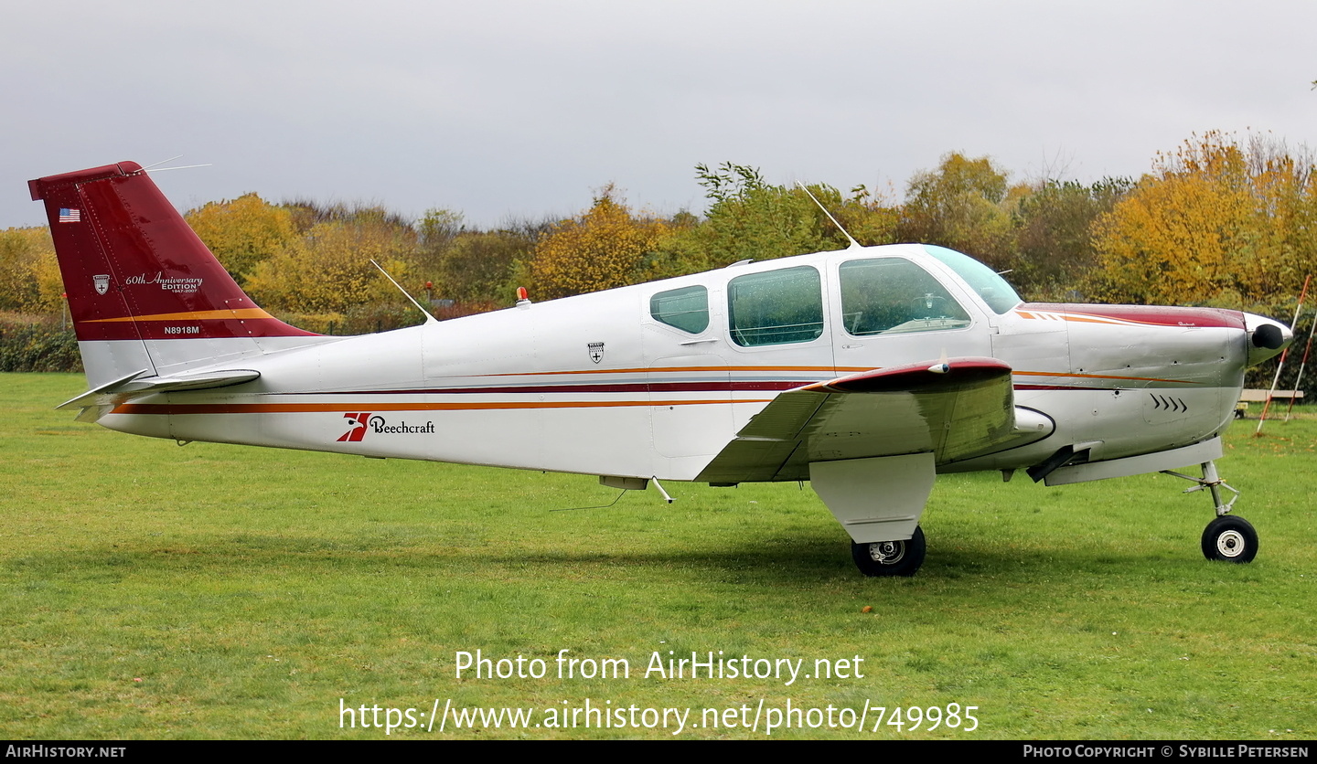 Aircraft Photo of N8918M | Beech B35 Bonanza | AirHistory.net #749985