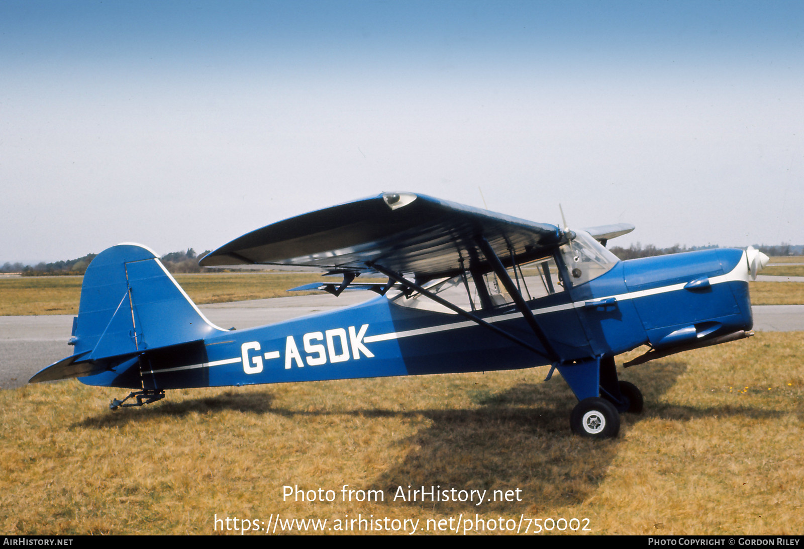 Aircraft Photo of G-ASDK | Beagle A61 Terrier 2 | AirHistory.net #750002